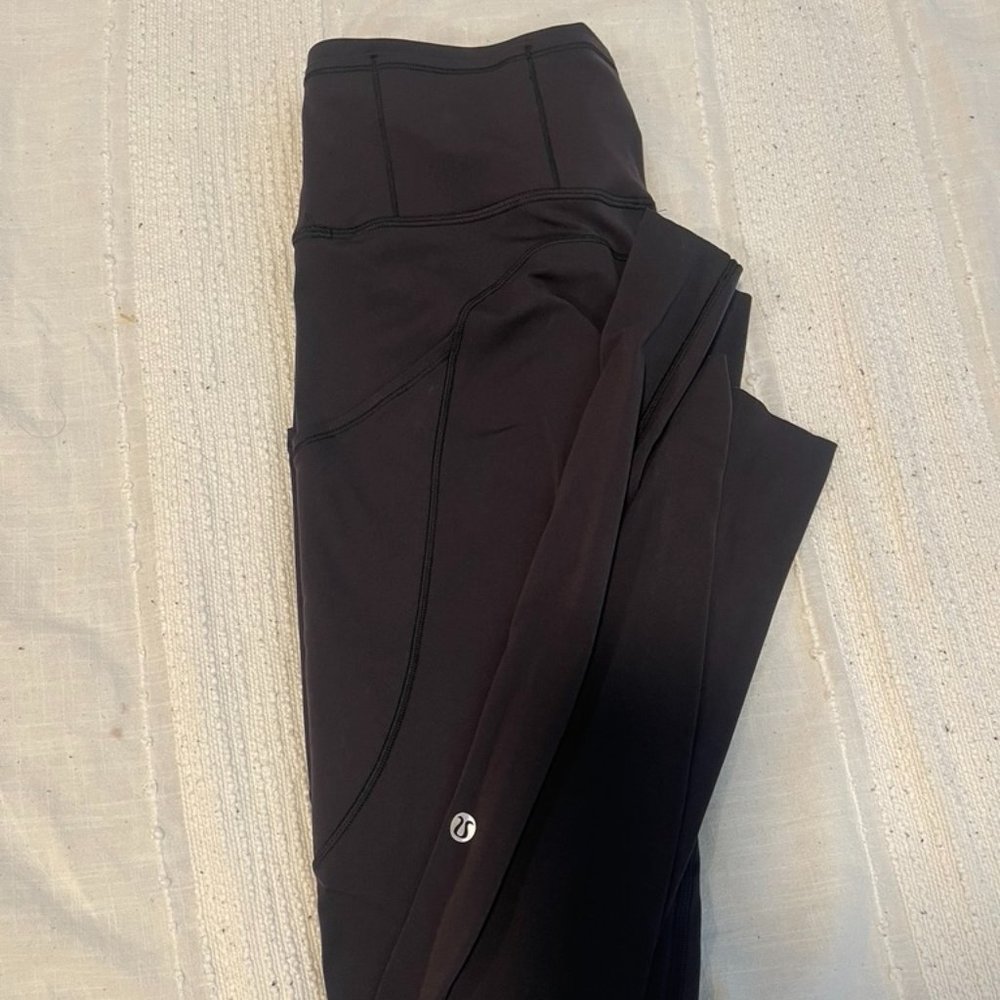 Lululemon Fast and Free  High Rise Legging (8) - Black